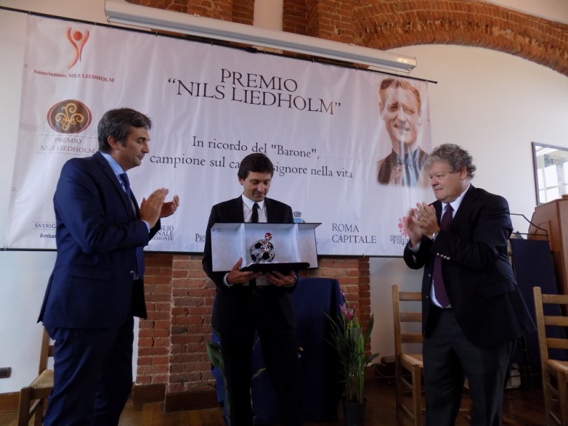 Il “Premio Nils Liedholm” 2018 a Leonardo
